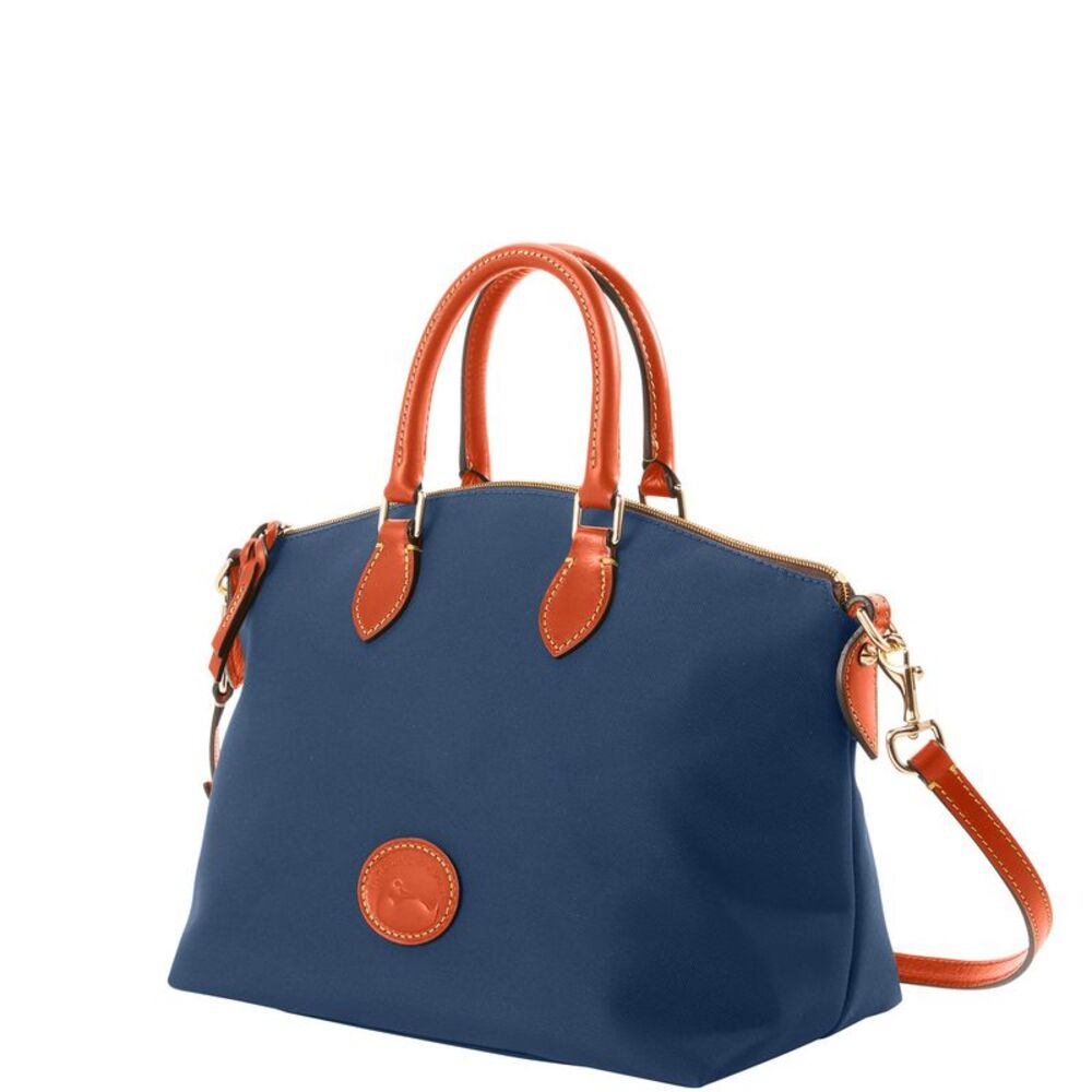Dooney & Bourke Nylon Satchel - Navy - Picture 2 of 4